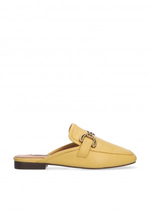 Bibi Lou Vela Loafers γυναικεια κίτρινα | OHRX-91348