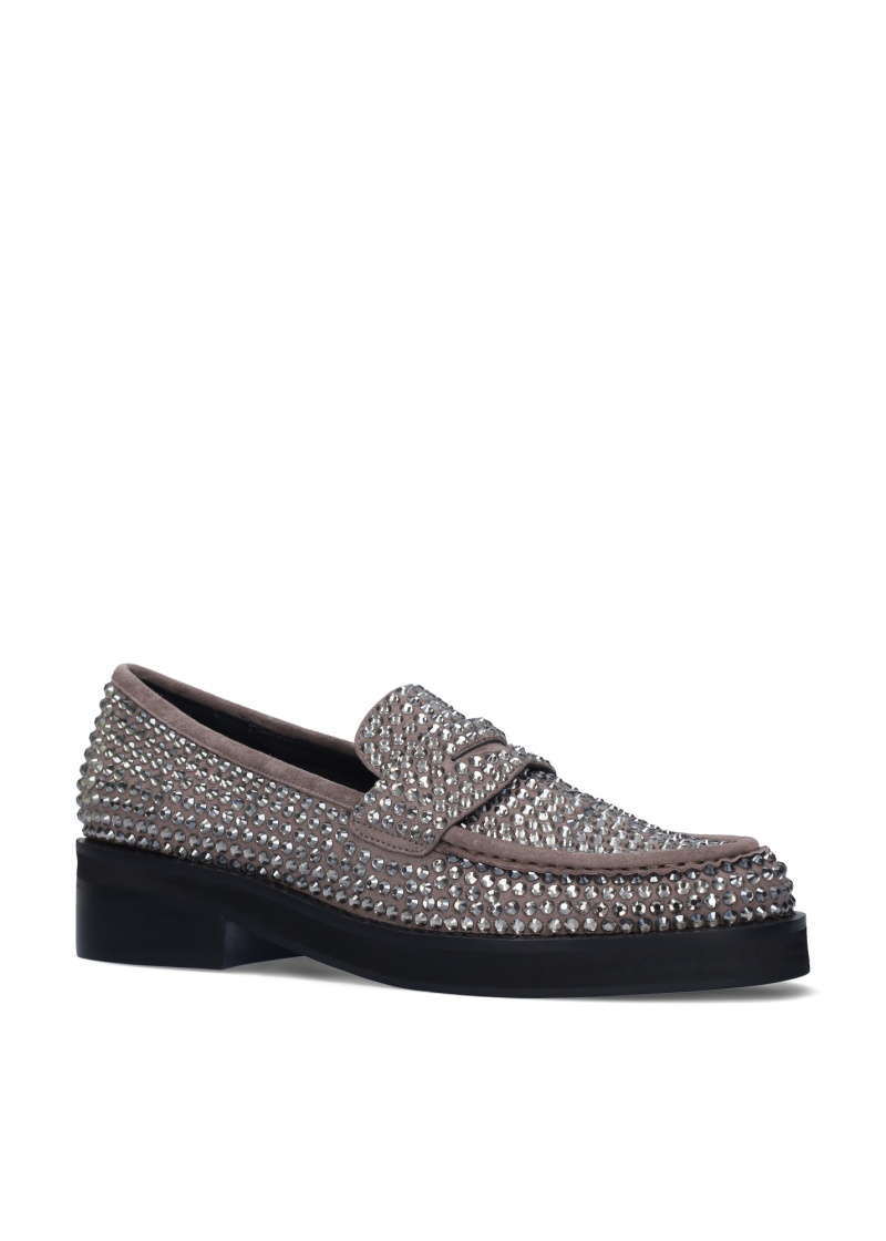 Bibi Lou Jaya Loafers γυναικεια ασημι | CZBN-28703