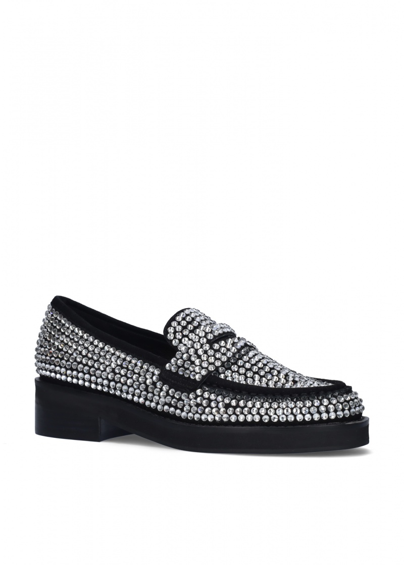 Bibi Lou Jaya Loafers γυναικεια ασημι | HGVT-54263