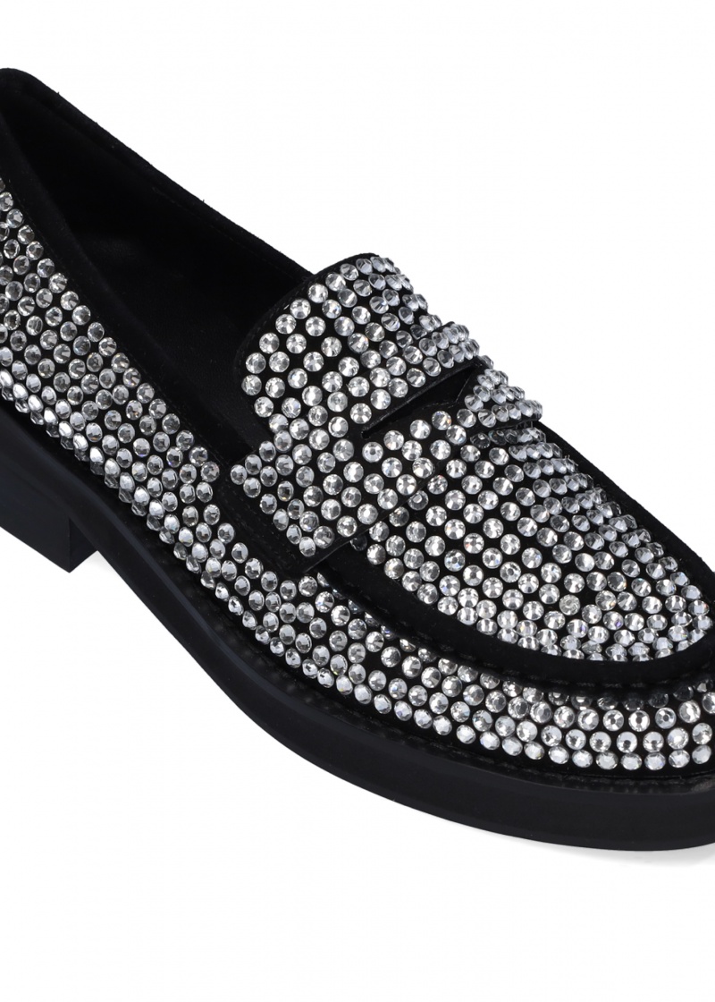 Bibi Lou Jaya Loafers γυναικεια ασημι | HGVT-54263