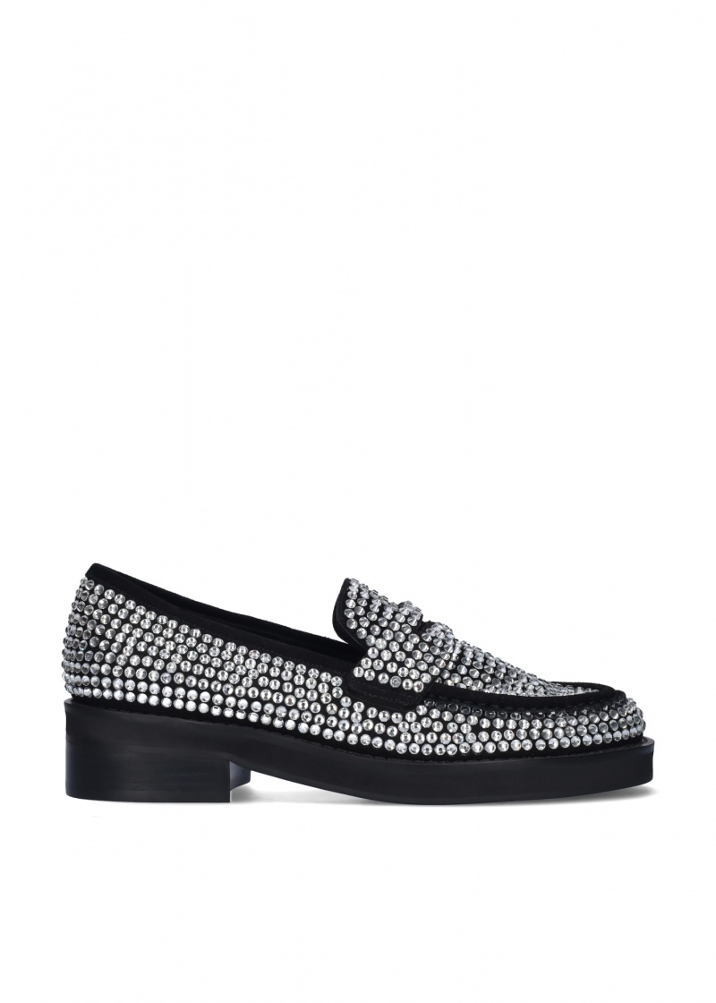 Bibi Lou Jaya Loafers γυναικεια ασημι | HGVT-54263