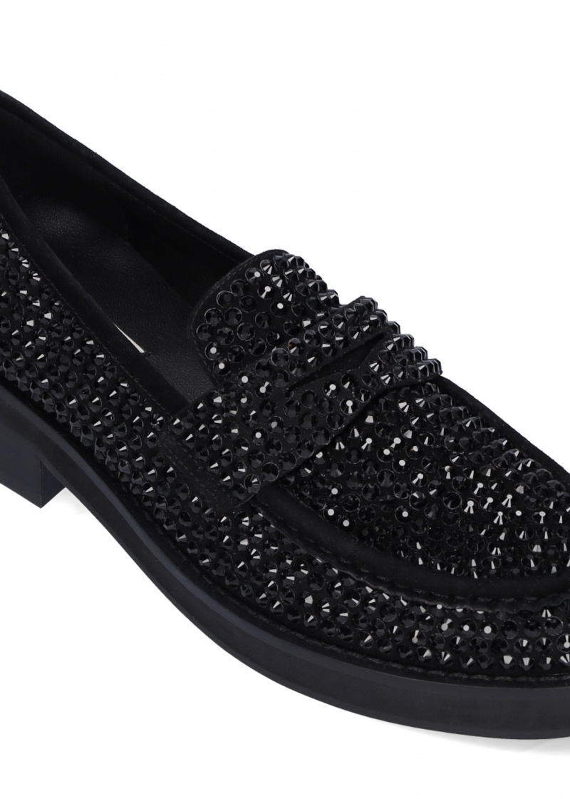 Bibi Lou Jaya Loafers γυναικεια μαυρα | RXBN-10856