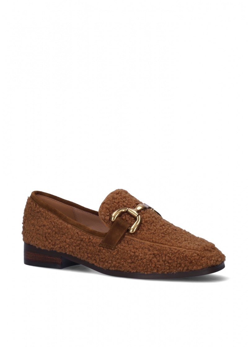 Bibi Lou Marsella Loafers γυναικεια καφε | UHAS-42691