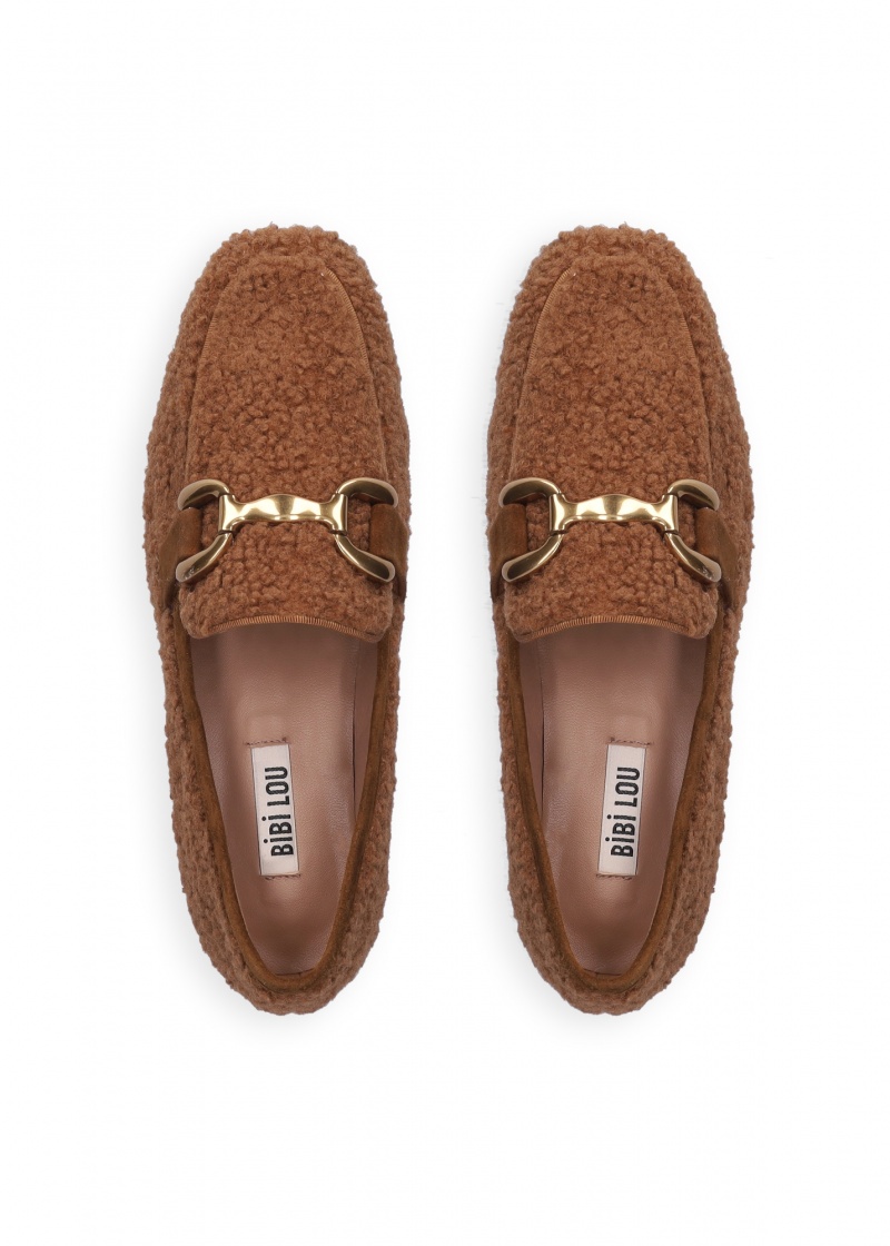 Bibi Lou Marsella Loafers γυναικεια καφε | UHAS-42691