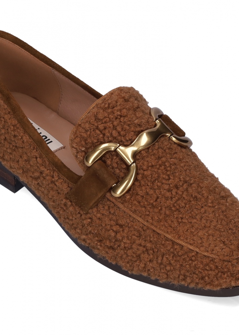 Bibi Lou Marsella Loafers γυναικεια καφε | UHAS-42691