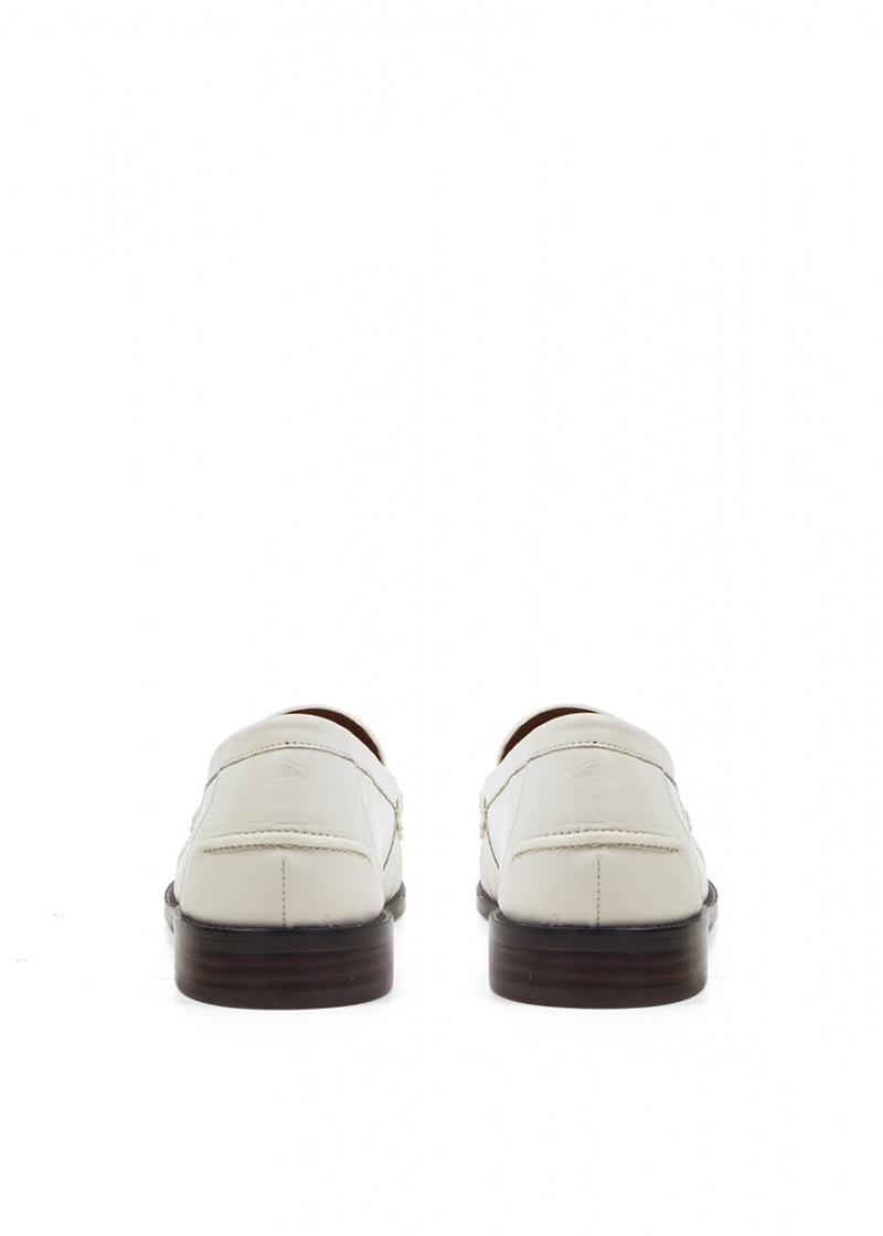 Bibi Lou Miwa Loafers γυναικεια ασπρα | ZWYT-08163