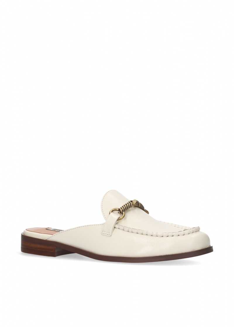 Bibi Lou Tina Loafers γυναικεια ασπρα | KUED-50936