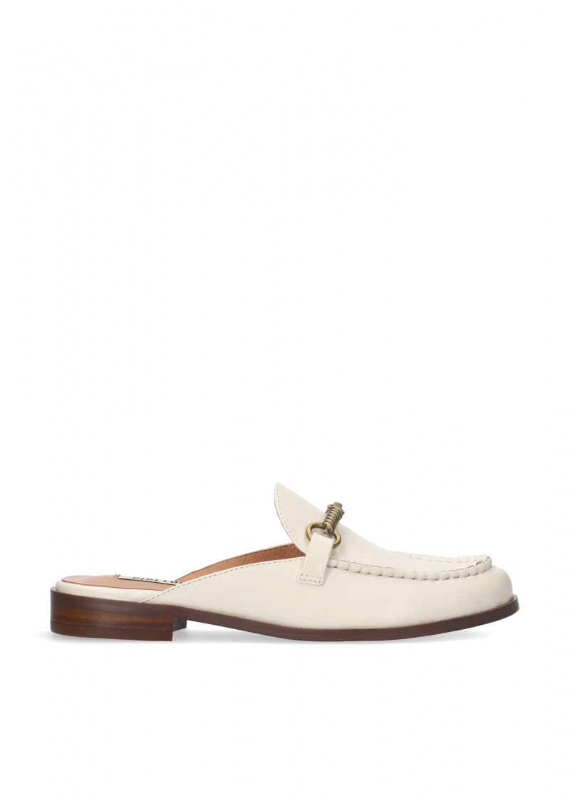 Bibi Lou Tina Loafers γυναικεια ασπρα | KUED-50936