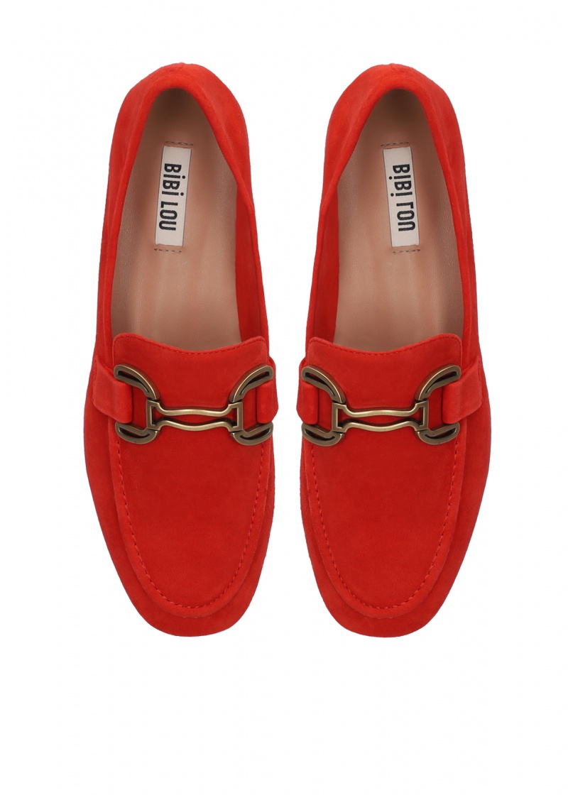 Bibi Lou Zagreb Ii Loafers γυναικεια κοκκινα | JQFA-73098