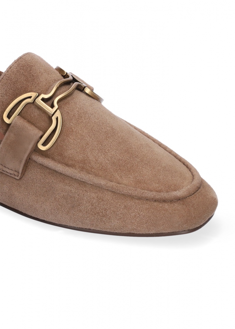 Bibi Lou Zagreb Ii Loafers γυναικεια γκρι καφε | EHQK-59041