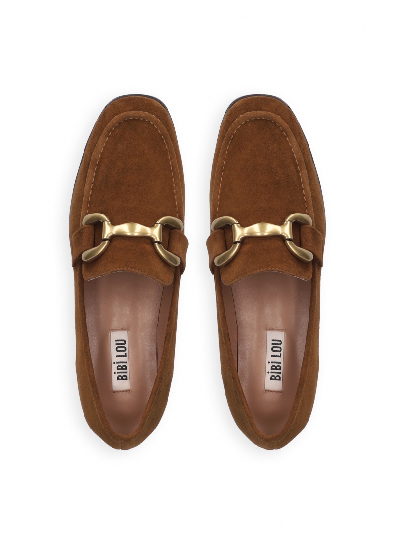 Bibi Lou Zagreb Loafers γυναικεια καφε | AIHG-47536